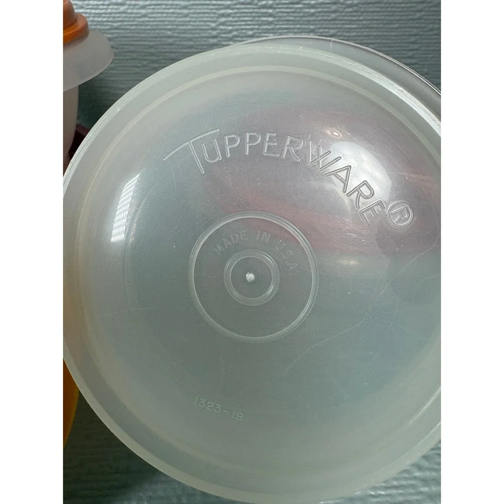 Vintage Tupperware Wonderlier 4 Piece Small Bowl Set Harvest Colors